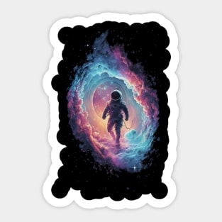 Dream, Mystical Astronaut Sticker